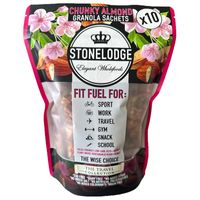 Stonelodge Chunky Almond Granola Sachets (10s)